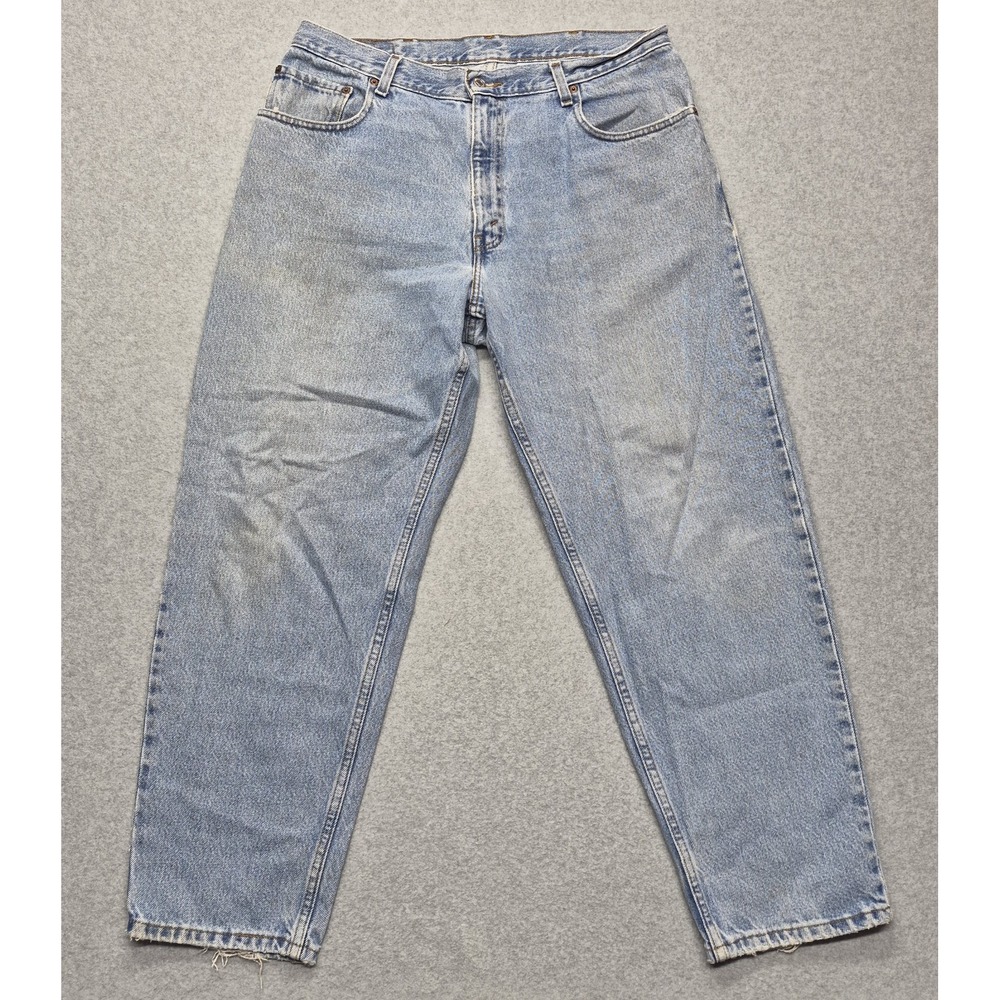 Levi's 560 Jeans Men's 36x29 Loose Fit Tapered Light Wash Denim 100% Cotton